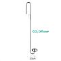 Chihiros Stainless Steel Stand CO2 Diffuser Atomizzatore in acciaio 35cm