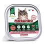 Morando Premium Umido Adulto Patè per Gatto con Suino Carote e Fagiolini 100gr