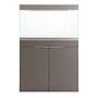 Aqpet Acquario Riverium Plus Vetro Extrachiaro con Supporto Tortora 90X50X55h cm