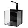 Aqpet Aqua 60 Rear Nero Acquario Vetro Extrachiaro 50x50x50h cm