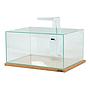 Zolux Betta Rek Acquario per Betta 23,2L Bianco