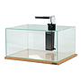 Zolux Betta Rek Acquario per Betta 23,2L Nero