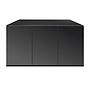 Blau Aquaristic Cubic Stand HD Core Supporto Nero con ante 152x60x80h cm