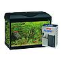Amtra Basic 40 Acquario Led Nero con Filtering Box 50 25lt 42,5x23,5x33h cm